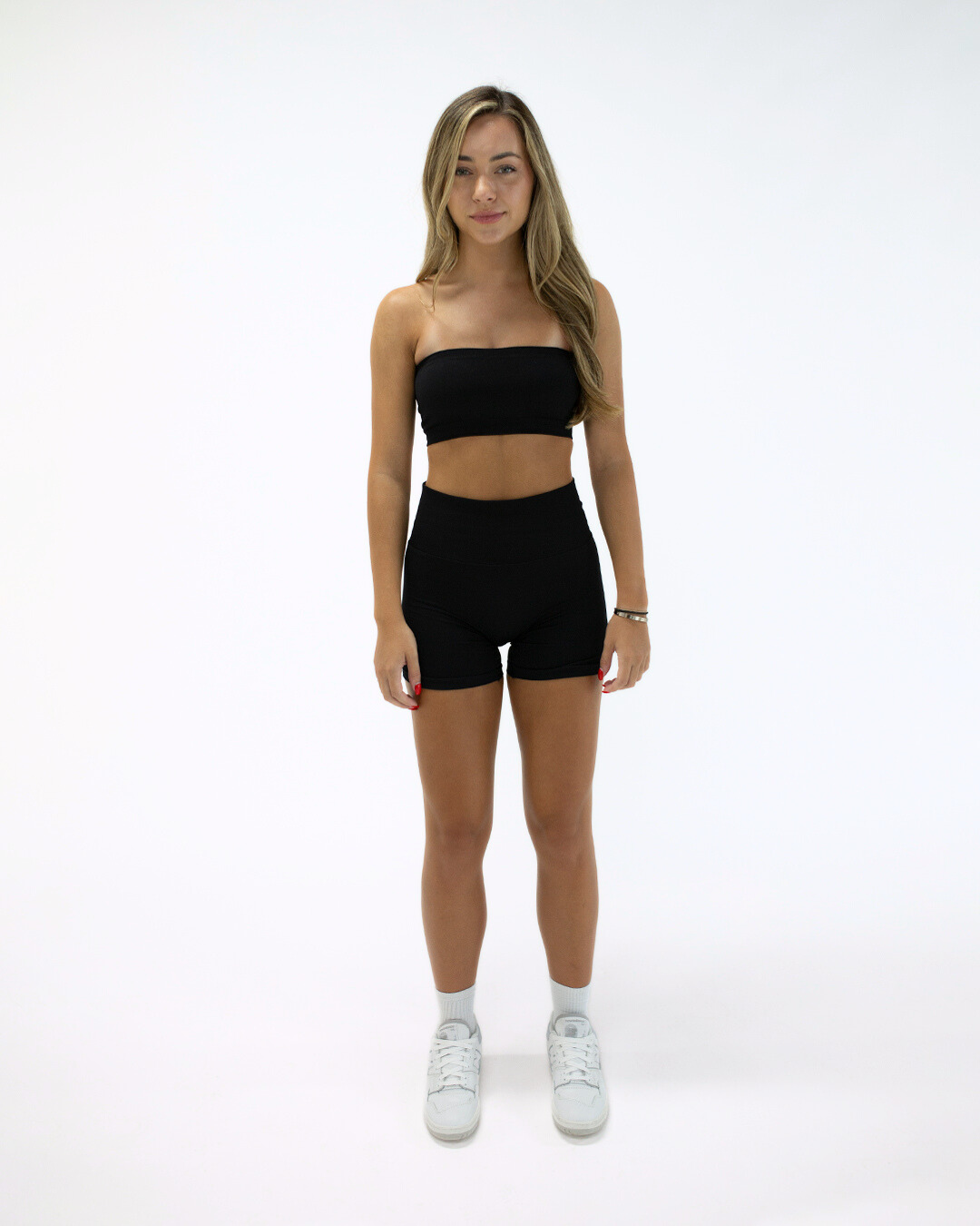 Seamless Bandeau | Ink Black - Who Active
