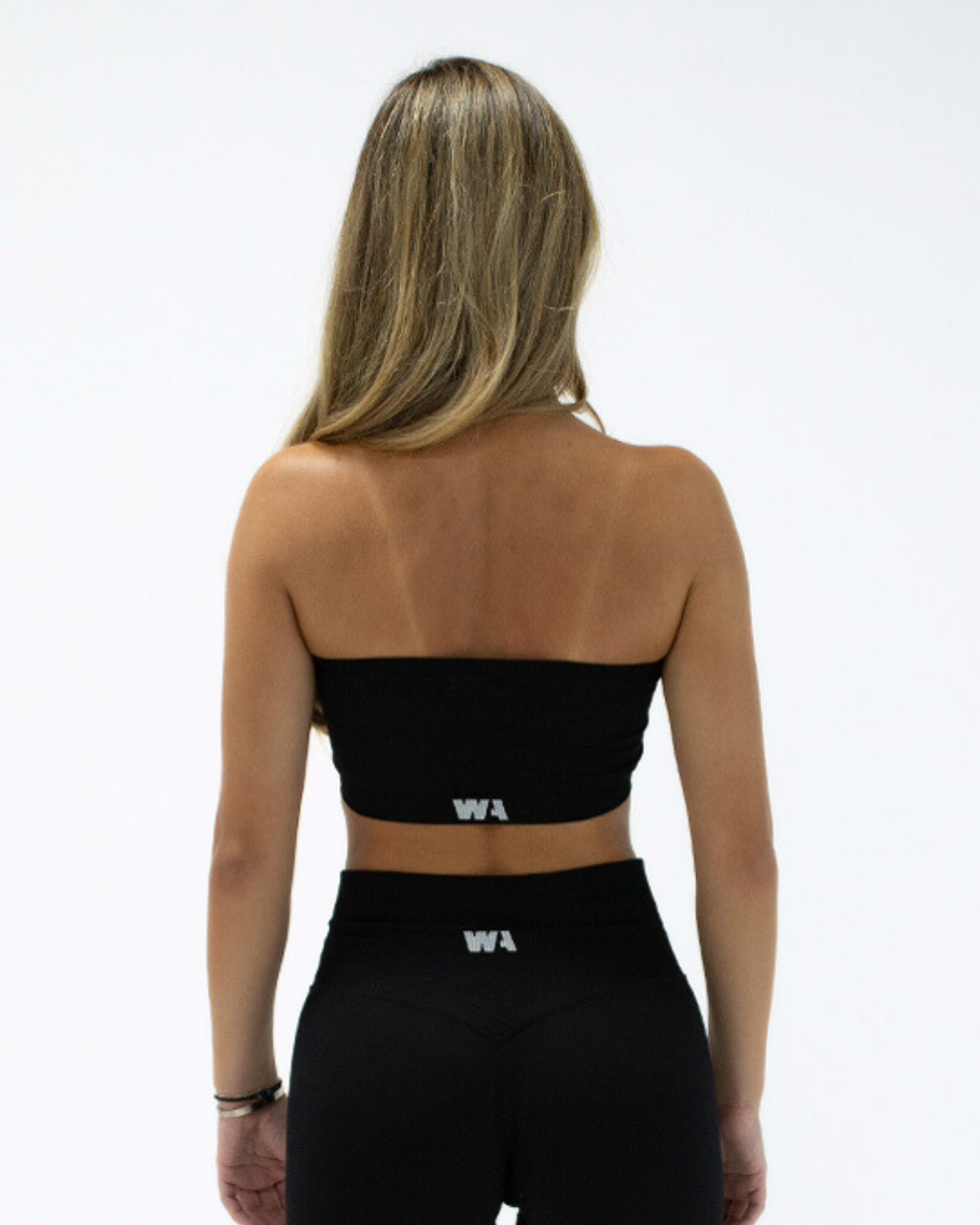Seamless Bandeau | Ink Black - Who Active