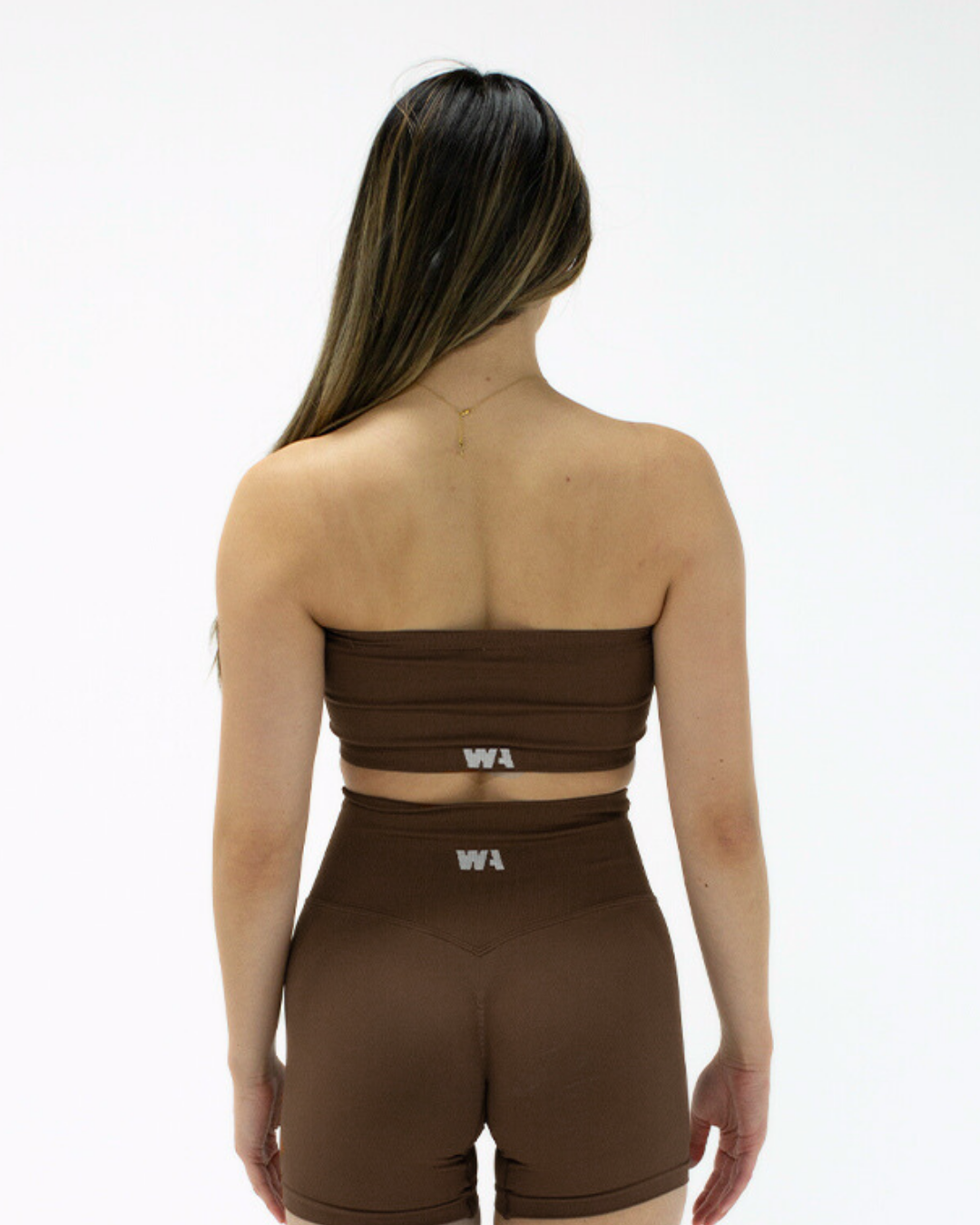 Seamless Bandeau | Espresso - Who Active