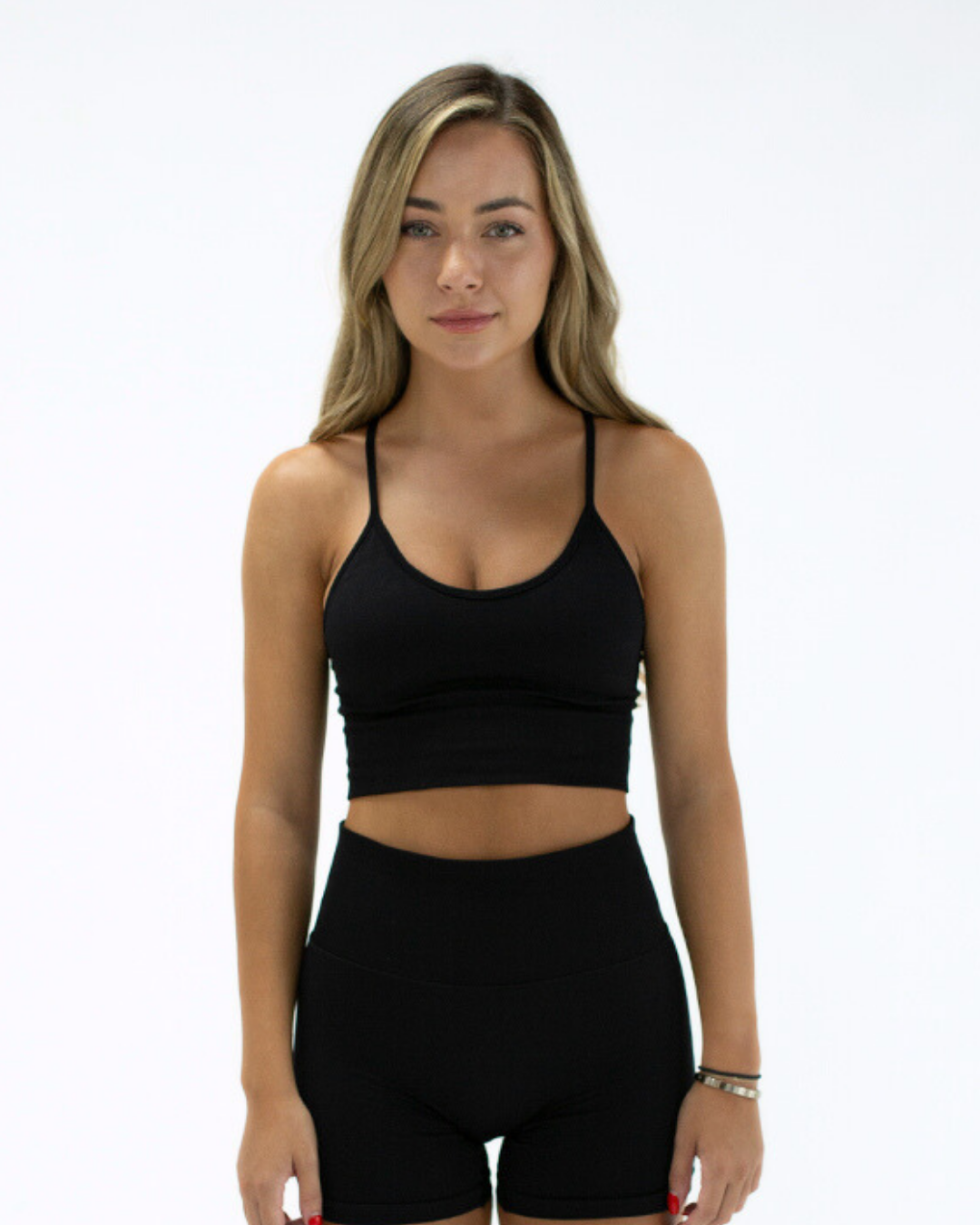 Seamless Bra | Ink Black - Who Active