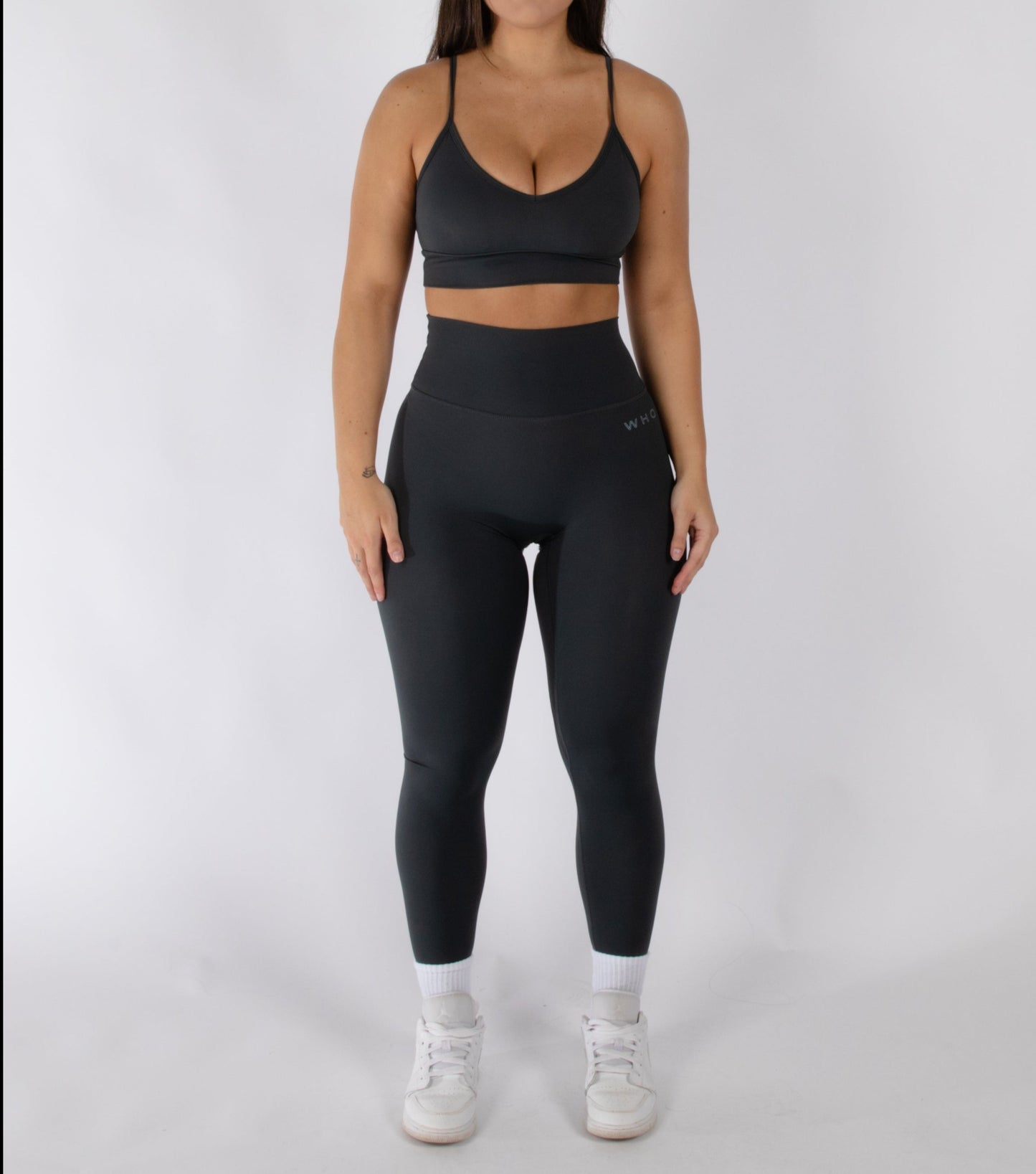 Staples Leggings | Emerald Green - Who Active