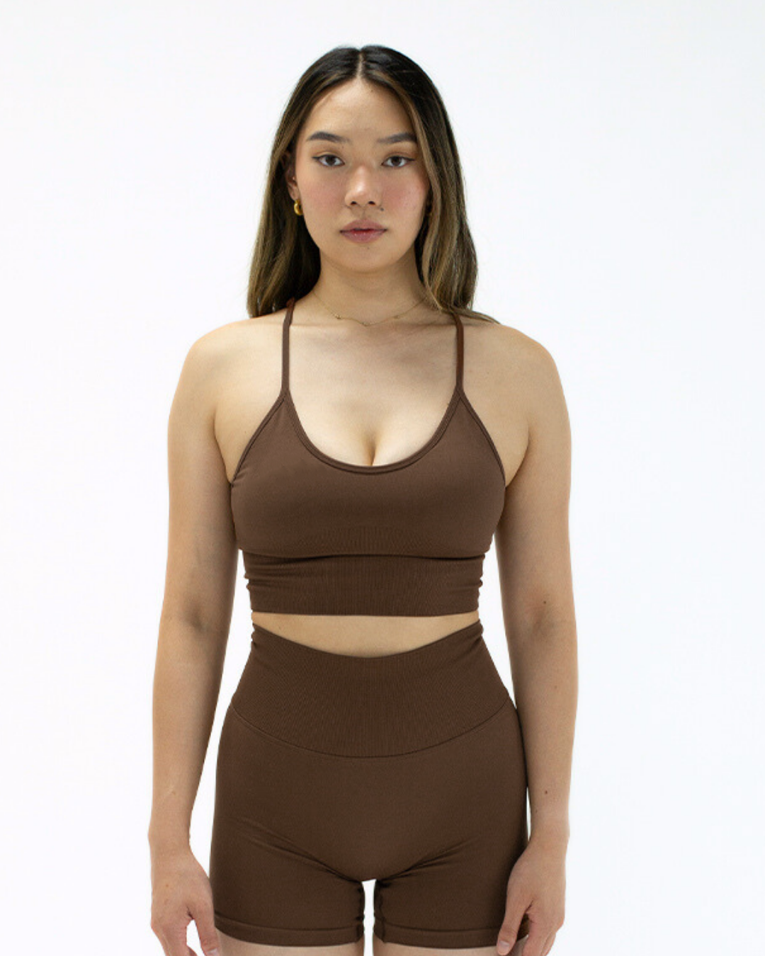 Seamless Bra | Espresso