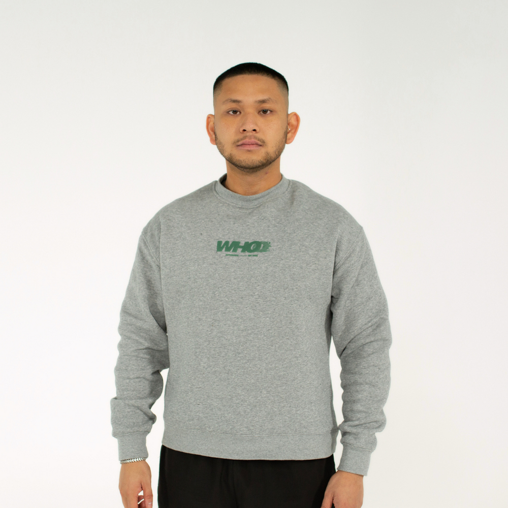 Evolve Crewneck | Grey Marle