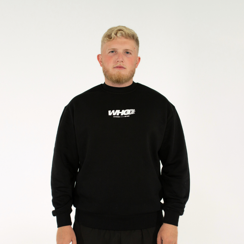 Evolve Crewneck | Pitch Black