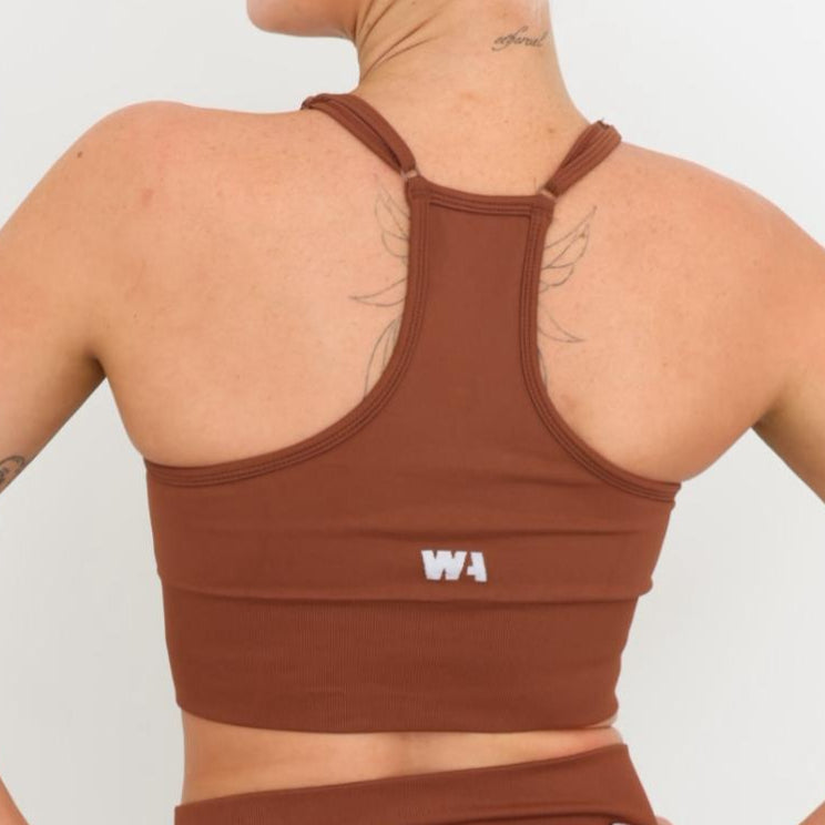 Seamless Bra | Terracotta