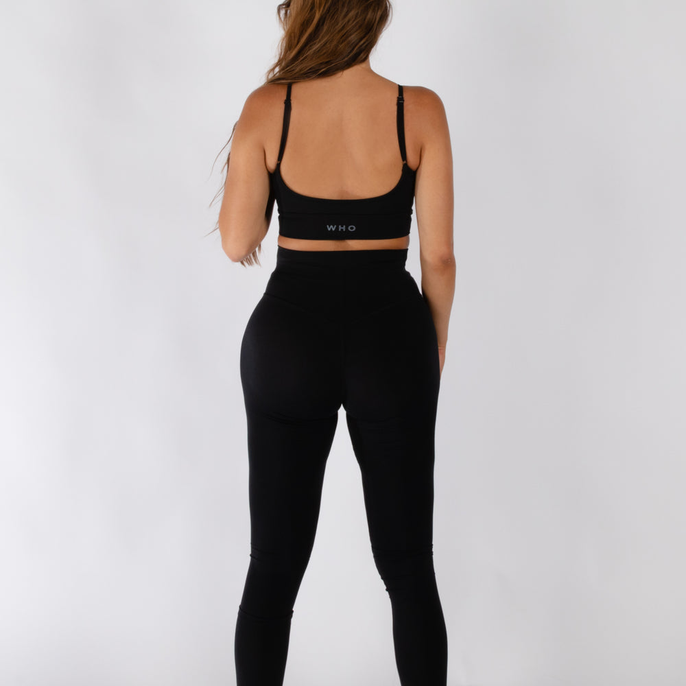 
                      
                        Staples Leggings | Pitch Black - Who Active
                      
                    